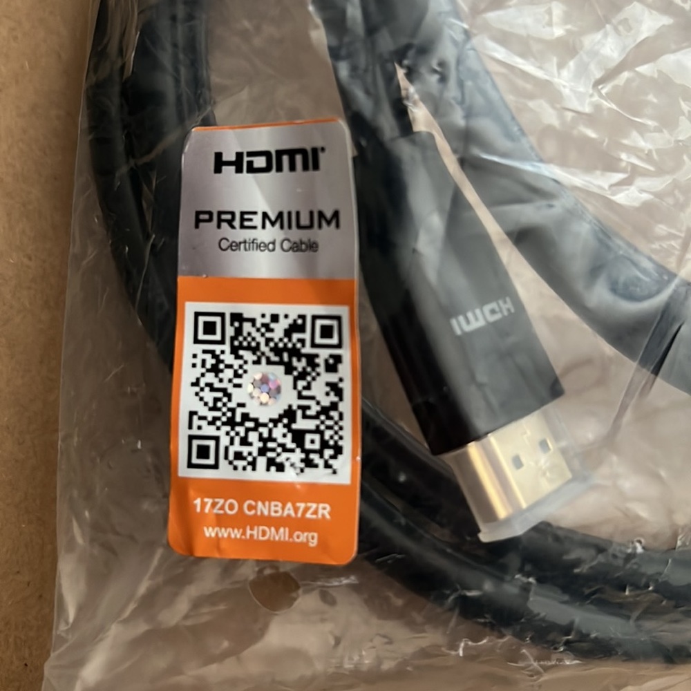 Monoprice 4K Certified Premium High Speed HDMI Cable - Picture 2 of 3
